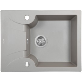 Кухонная мойка Perfelli FELICITA PGF 1341-60 GREY METALLIC