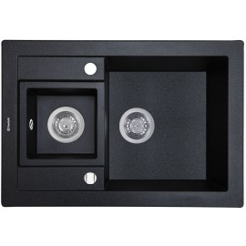 Кухонная мойка Perfelli GRANZE PGG 506-67 BLACK