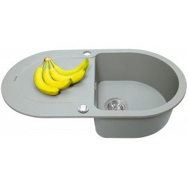Кухонная мойка Perfelli IZETTA OGI 1141-78 GREY METALLIC