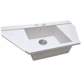 Кухонная мойка Perfelli MAJESTIC TGM 125-96 WHITE