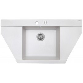 Кухонная мойка Perfelli MAJESTIC TGM 125-96 WHITE