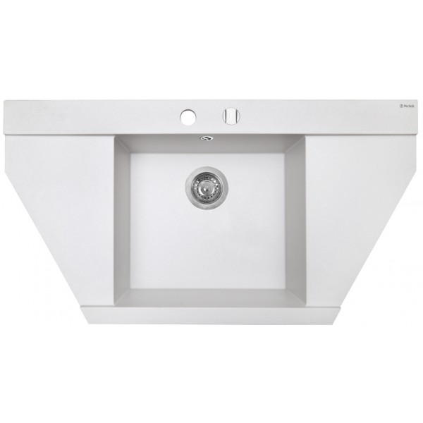 Кухонная мойка Perfelli MAJESTIC TGM 125-96 WHITE