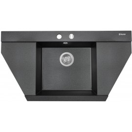 Кухонная мойка Perfelli MAJESTIC TGM 1251-96 BLACK METALLIC