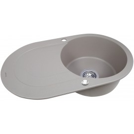 Кухонная мойка Perfelli ORVIETTO OGO 1114-78 GREY METALLIC