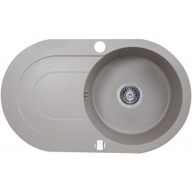 Кухонная мойка Perfelli ORVIETTO OGO 1114-78 GREY METALLIC