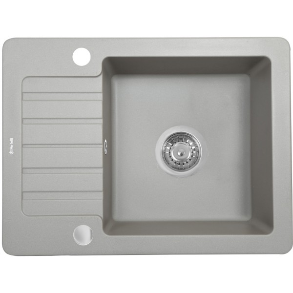 Кухонная мойка Perfelli PICCOLO PGP 1341-58 GREY METALLIC