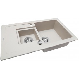 Кухонная мойка Perfelli PIERRA PGP 536-78 LIGHT BEIGE