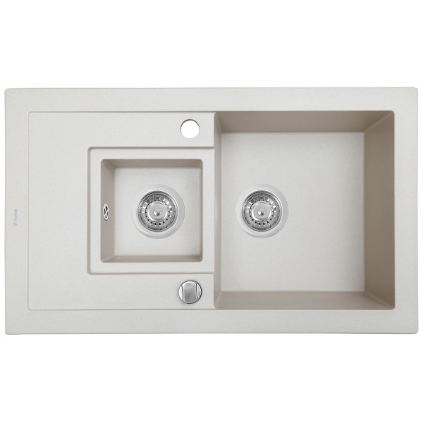 Кухонная мойка Perfelli PIERRA PGP 536-78 LIGHT BEIGE Кухонная мойка Perfelli PIERRA PGP 536-78 LIGHT BEIGE