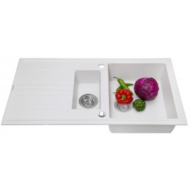 Кухонная мойка Perfelli SANTINO PGS 516-96 WHITE