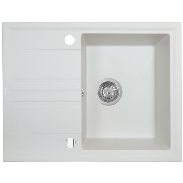Кухонная мойка Perfelli SILVE PGS 134-64 WHITE