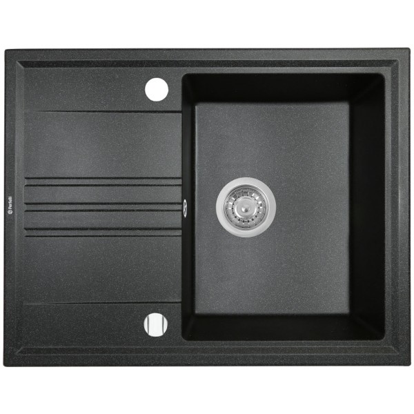 Кухонная мойка Perfelli SILVE PGS 1341-64 BLACK METALLIC