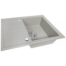 Кухонная мойка Perfelli SILVE PGS 1341-64 GREY METALLIC