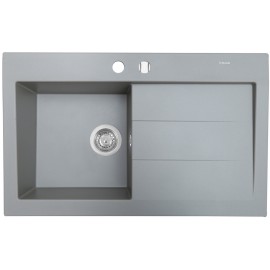 Кухонная мойка Perfelli SOLO PGS 1181-80 GREY METALLIC