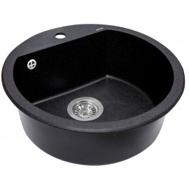 Кухонная мойка Perfelli SONNO RGS 1051-51 BLACK METALLIC