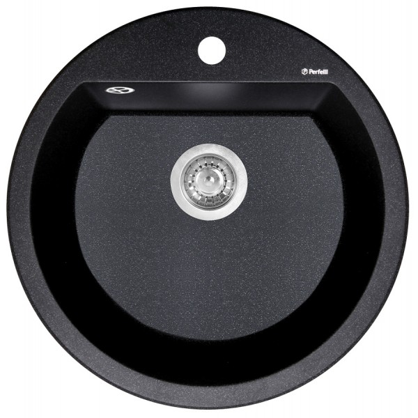 Кухонная мойка Perfelli SONNO RGS 1051-51 BLACK METALLIC