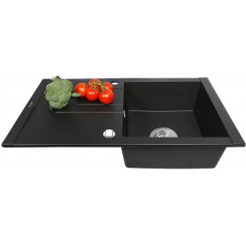 Кухонная мойка Perfelli TINETTO PGT 114-76 BLACK