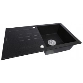 Кухонная мойка Perfelli TINETTO PGT 1141-76 BLACK METALLIC