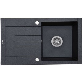 Кухонная мойка Perfelli TINETTO PGT 1141-76 BLACK METALLIC