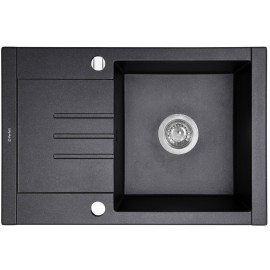 Кухонная мойка Perfelli TINO PGT 134-66 BLACK
