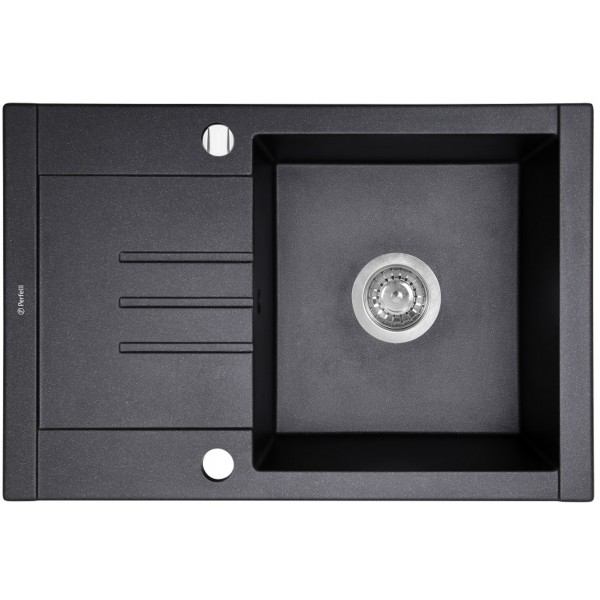 Кухонная мойка Perfelli TINO PGT 134-66 BLACK