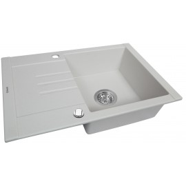 Кухонная мойка Perfelli TINO PGT 134-66 WHITE