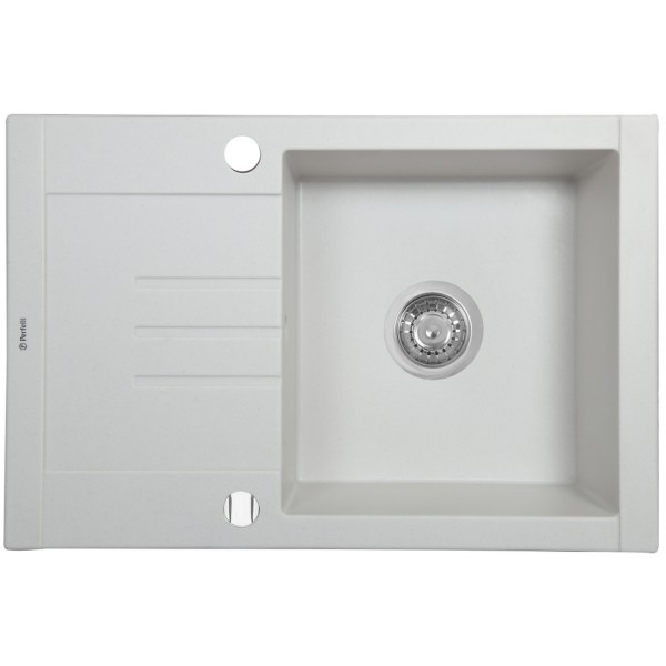 Кухонная мойка Perfelli TINO PGT 134-66 WHITE
