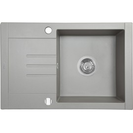 Кухонная мойка Perfelli TINO PGT 1341-66 GREY METALLIC