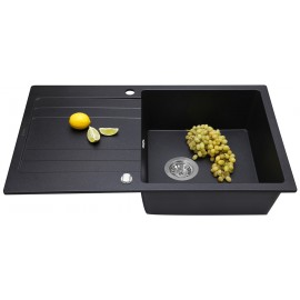 Кухонная мойка Perfelli VILLA PGV 114-86 BLACK