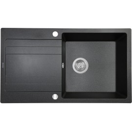 Кухонная мойка Perfelli VILLA PGV 1141-86 BLACK METALLIC