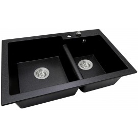 Кухонная мойка Perfelli BIANCO PGB 208-79 BLACK