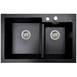 Кухонная мойка Perfelli BIANCO PGB 208-79 BLACK