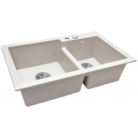 Кухонная мойка Perfelli BIANCO PGB 208-79 LIGHT BEIGE