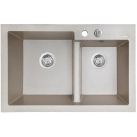 Кухонная мойка Perfelli BIANCO PGB 208-79 SAND