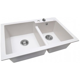 Кухонная мойка Perfelli BIANCO PGB 208-79 WHITE
