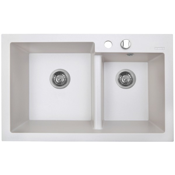 Кухонная мойка Perfelli BIANCO PGB 208-79 WHITE