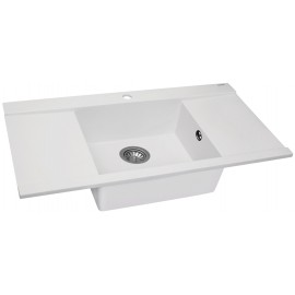 Кухонная мойка Perfelli ETERNO PGE 125-96 WHITE