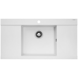 Кухонная мойка Perfelli ETERNO PGE 125-96 WHITE