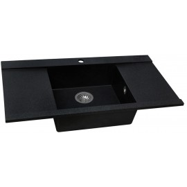 Кухонная мойка Perfelli ETERNO PGE 1251-96 BLACK METALLIC