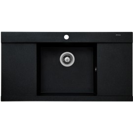 Кухонная мойка Perfelli ETERNO PGE 1251-96 BLACK METALLIC