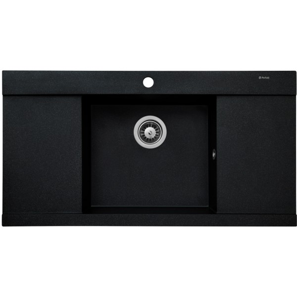 Кухонная мойка Perfelli ETERNO PGE 1251-96 BLACK METALLIC