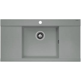 Кухонная мойка Perfelli ETERNO PGE 1251-96 GREY METALLIC