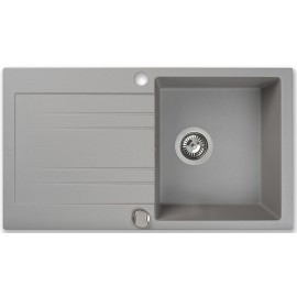 Кухонная мойка Perfelli FIORA PGF 1141-78 GREY METALLIC