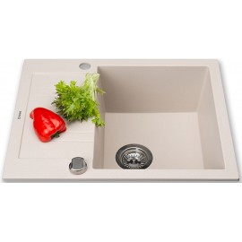 Кухонная мойка Perfelli LINEA PGL 134-60 LIGHT BEIGE