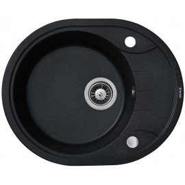 Кухонная мойка Perfelli PRIMO OGP 1351-58 BLACK METALLIC