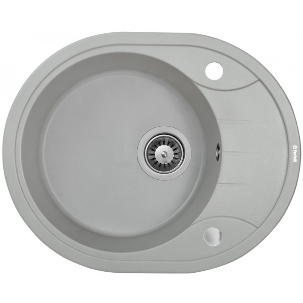 Кухонная мойка Perfelli PRIMO OGP 1351-58 GREY METALLIC Кухонная мойка Perfelli PRIMO OGP 1351-58 GREY METALLIC