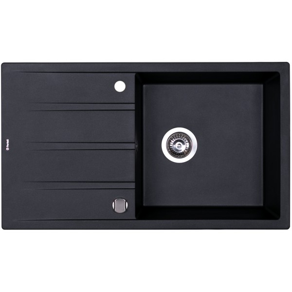 Кухонная мойка Perfelli RIVIERA PGR 114-86 BLACK