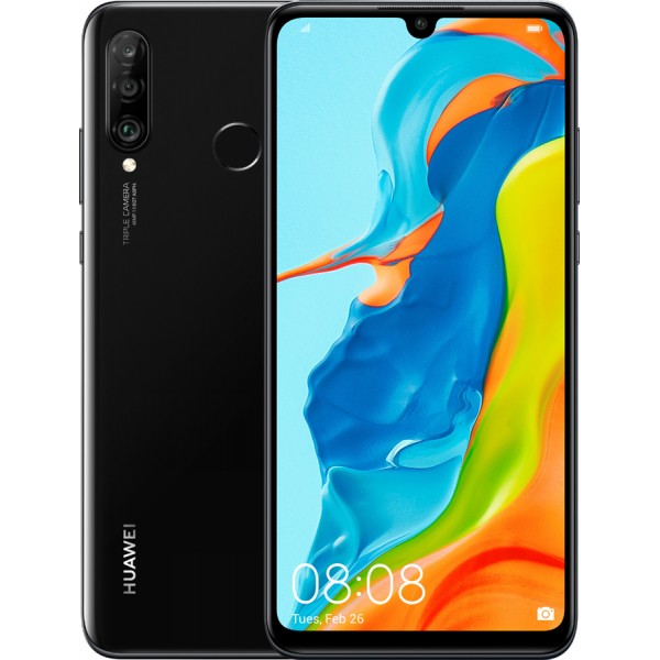 Мобильный телефон HUAWEI P30 Lite 4/128GB Midnight Black (51093PUS)