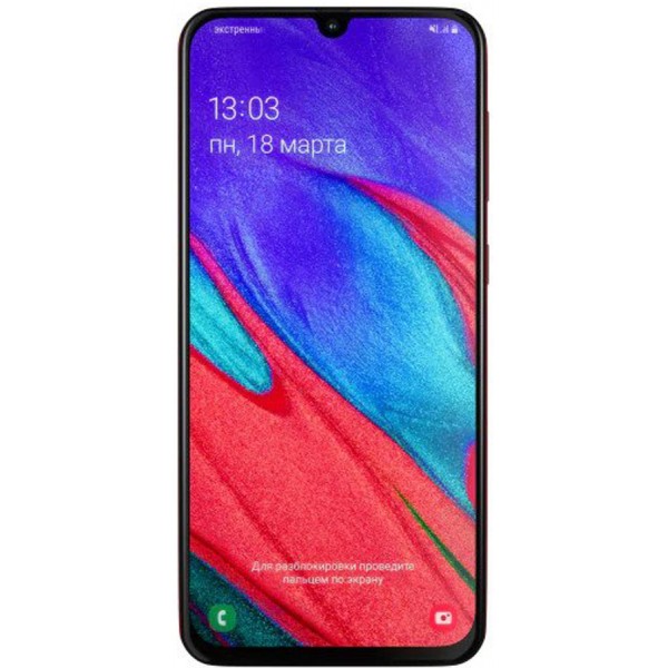 Мобильный телефон Samsung Galaxy A40 4/64GB Red (SM-A405FZRDSEK)