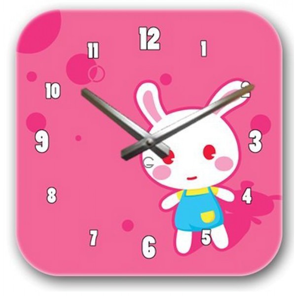 Часы настенные Glozis Bunny