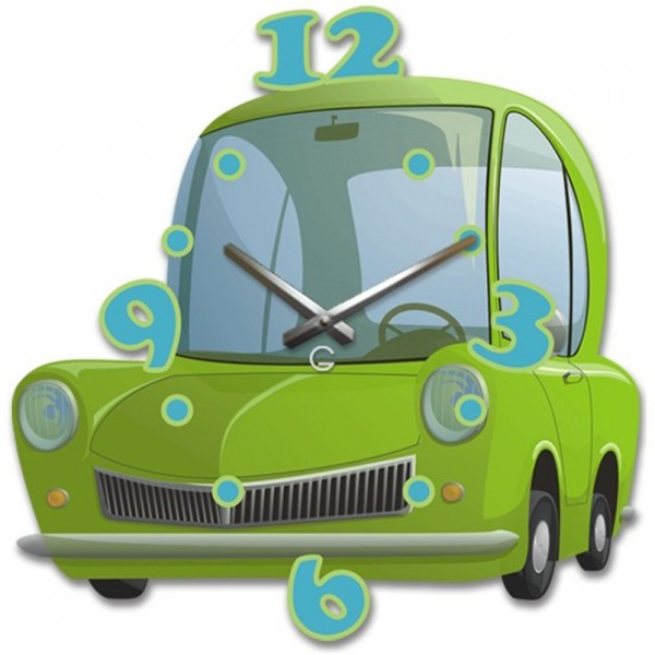 Часы настенные Glozis Car